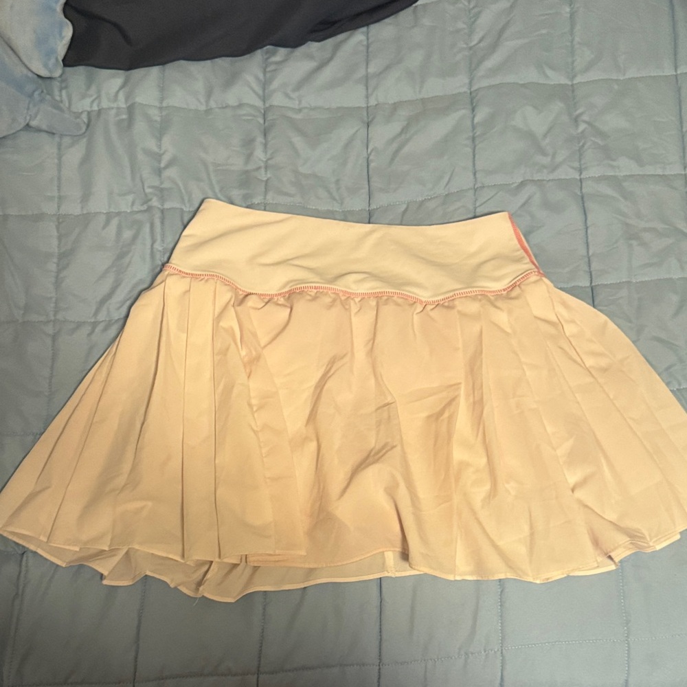 Old Navy Cream Skater Skirt